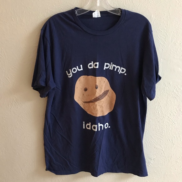 Port and Company Tops - Funny tee Idaho humor